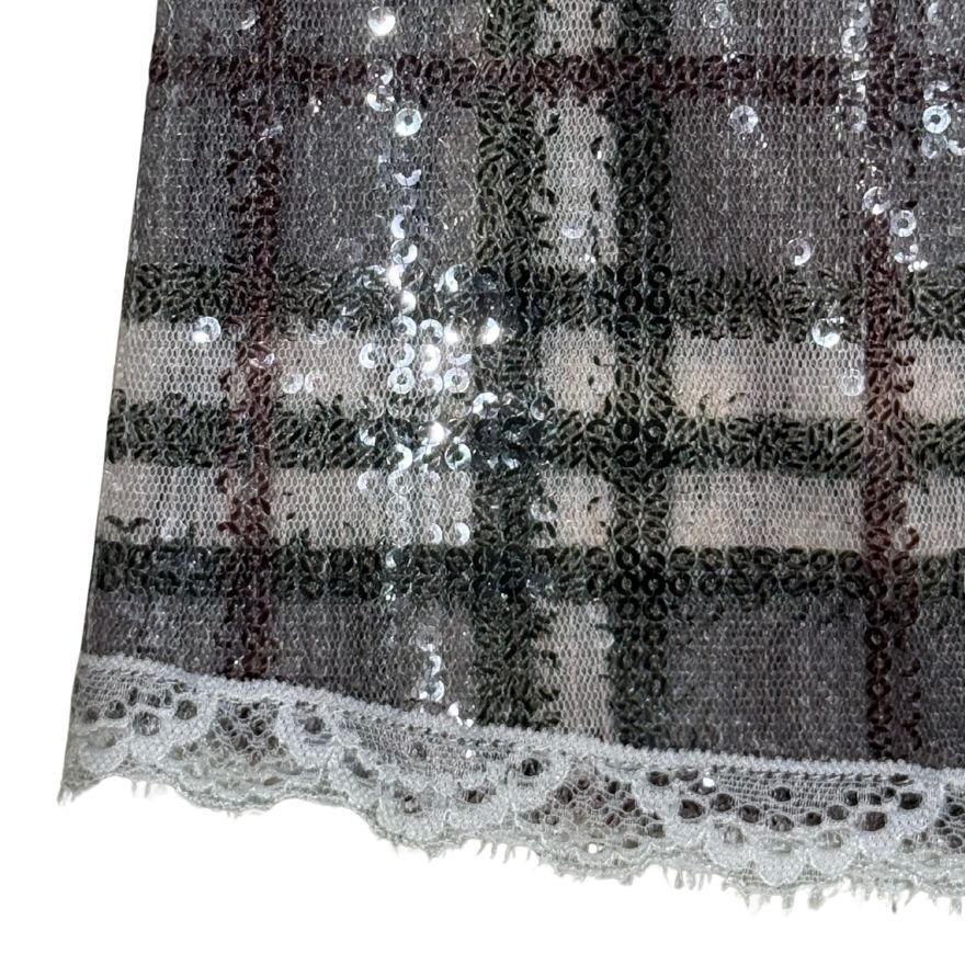 Devyn Midi Sequins Skirt