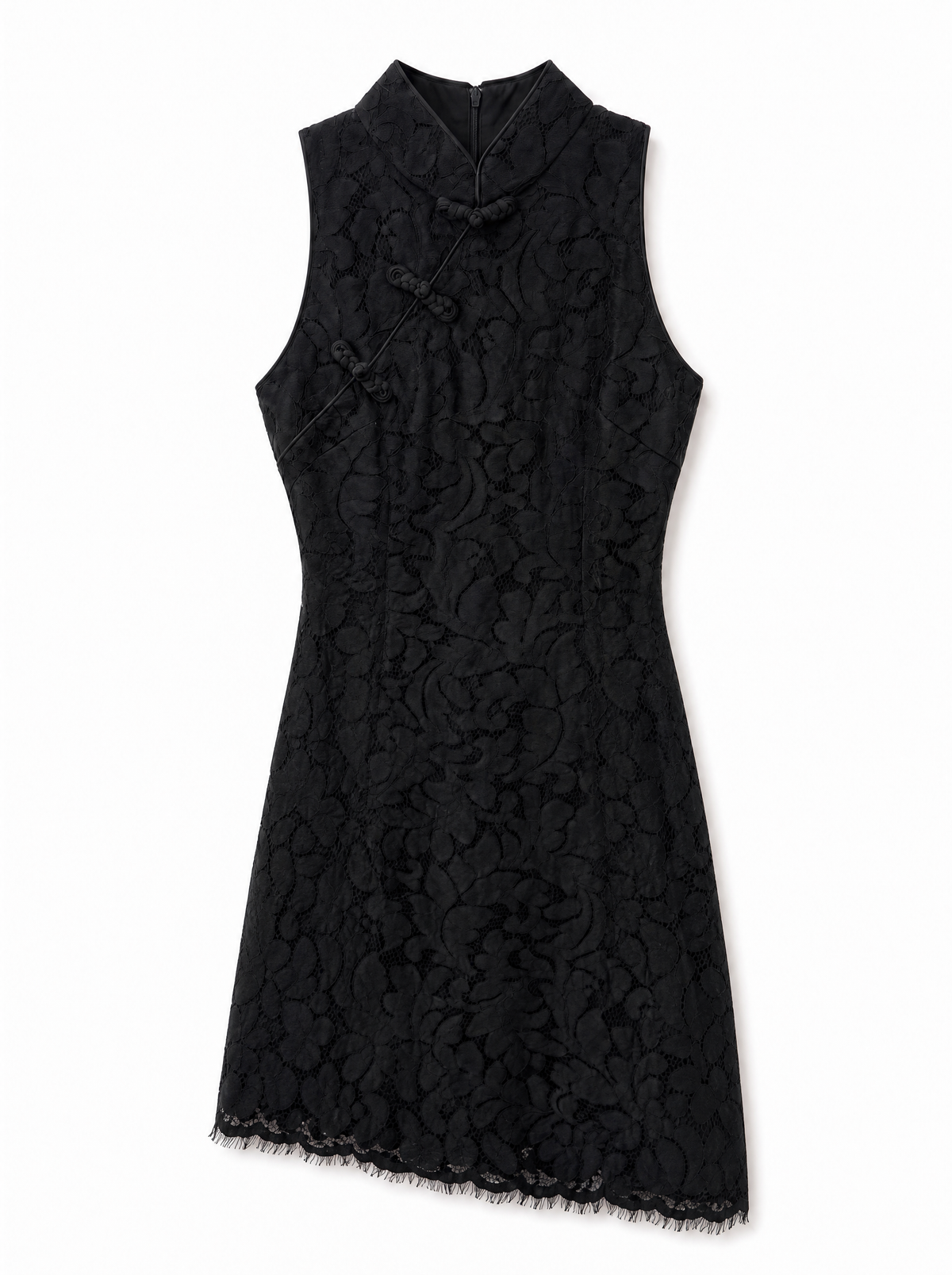 Sanya Asymetric Lace Dress