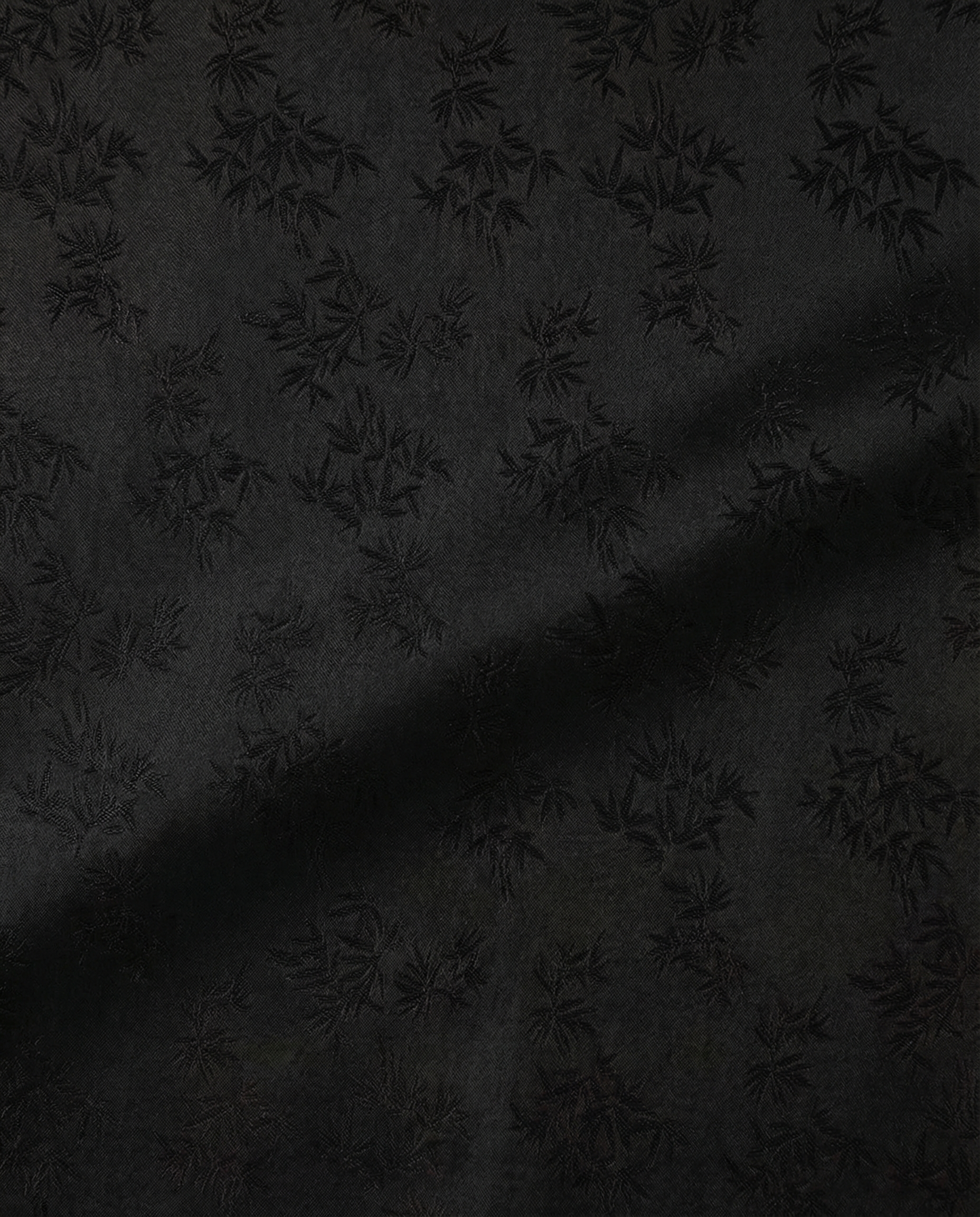 Black Bamboo Midi Skirt