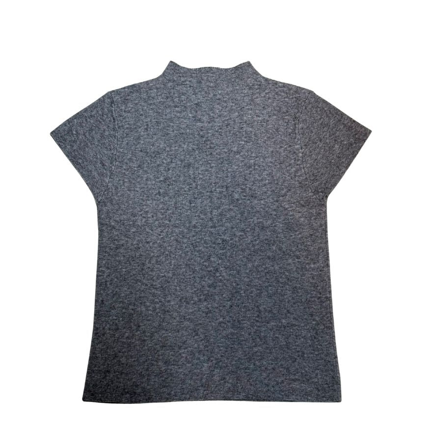Short Sleeve mockneck Top