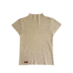 Short Sleeve mockneck Top