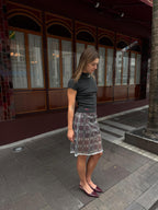 Devyn Midi Sequins Skirt