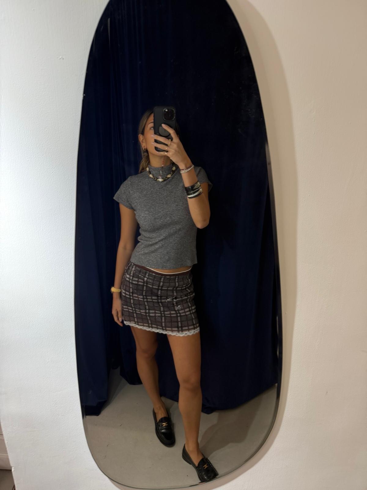Devyn Mini Sequins Skirt